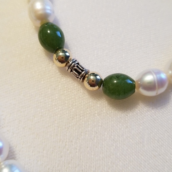 Necklace, bracelet, earrings - Picture 4 of 5